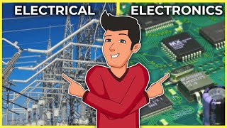 ELECTRICAL vs ELECTRONICS Engineering  Whats the Difference [upl. by Sirdi]