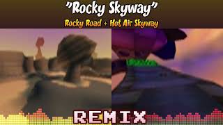 ♦ Rocky Road  Hot Air Skyway Crash Team Racing MASHUP — Rocky Skyway [upl. by Toinette]