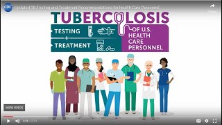 Updated TB Testing and Treatment Recommendations for Health Care Personnel [upl. by Glaudia]