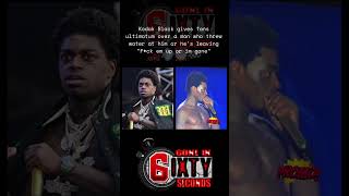 Kodak Black gives fans an ultimatum at his show  6ixty Seconds [upl. by Douville]