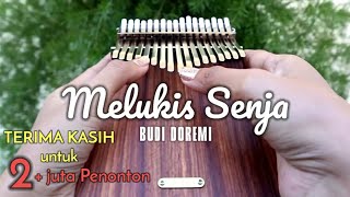 MELUKIS SENJA  Budi Doremi Kalimba Cover with Tabs [upl. by Notlaw]