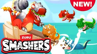 Meet the Microsmashers  Dino SMASHERS  dinosaurs for kids  NEW Cartoon for Kids  Full Episode [upl. by Eitnom]