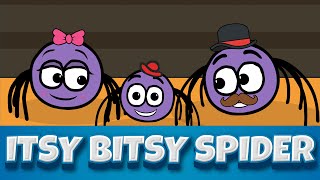 ITSY BITSY SPIDER  Song for Children [upl. by Namzed]