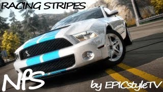 NFS HOT PURSUIT 2010  SHELBY GT 500 SS  RACING STRIPES PC [upl. by Theresa]