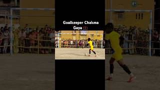 Nigerian Ka Shoot Goalkeeper chakma Giya 🥅shortviral footballshorts viralshort [upl. by Asirem]