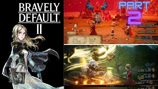 Bravely Default 2【GOD MODE】 Part 2 Walkthrough [upl. by Larry]