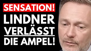 💥SENSATION LINDNER VERLÄSST DIE AMPEL AfD RECHNET MIT AMPEL RÜCKTRITT💥 [upl. by Paulson]