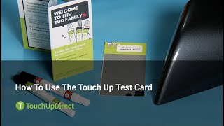 How To Use The TUD Test Card  TouchUpDirect [upl. by Rubio]