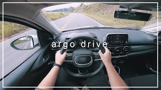 FIAT ARGO DRIVE 10 2023 na ESTRADA DOS ROMEIROS  POV [upl. by Alah]