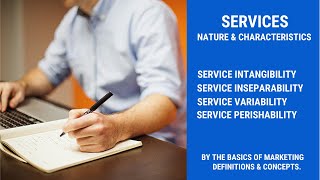 Services Marketing  Nature amp Characteristics [upl. by Odnomra343]