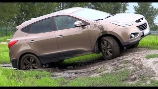 4x4 Hyundai Tucson ix35 offroad ride test [upl. by Eliott586]