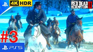 Old Friends Dutch attack O Driscolls Camp RED DEAD REDEMPTION 2 GAMEPLAY 3 4K 60FPS HDR rdr2 new [upl. by Qerat]