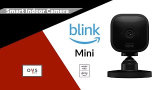 Blink Mini By Amazon Indoor Smart Security Camera I Unboxing [upl. by Collin]