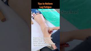 Tips to Relieve Leg Fatigue legmassage essentialoilmassage healthbenefits holisticwellness [upl. by Daffie351]