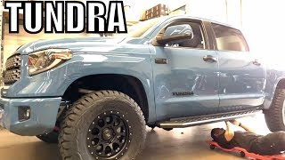 2019 TOYOTA TUNDRA Cavalry Blue Kings amp 35’s [upl. by Rozamond207]