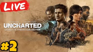 🔴Uncharted Legacy of thieves collection  PS5  PT 2 [upl. by Elleinet]