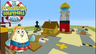 Minecraft Tutorial How To Make Mrs Puffs Boating School quotSpongebob Squarepantsquot [upl. by Yanahc38]