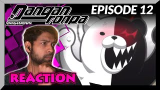 Monokuma JOINS the Trial REACTION  Danganronpa The Animation  Episode 12  Analysis [upl. by Rheinlander]