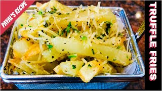 Truffle Fries Recipe  How to make Truffle Fries  Truffle Oil French Fries [upl. by Fulbert853]