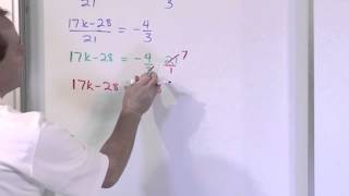 Solving MultiStep Equations in Algebra [upl. by Pisarik]