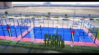 Smash a game of padel tennis at Al Forsan International Sports Resort [upl. by Udella442]