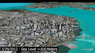 RWC033 RockWorks EarthApps  Sea Level Rise Simulations RockWorks16 [upl. by Veradi600]