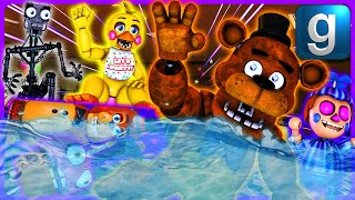 Gmod FNAF  Freddys Pizzeria Gets Flooded [upl. by Ewan]