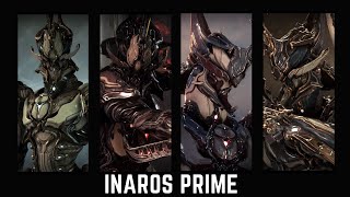 Warframe  Inaros Prime  Fashion Frame  Cinematic [upl. by Neelrak]