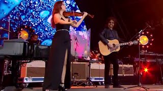 Livin Thing Jeff Lynnes ELO Live with Rosie Langley and Amy Langley Glastonbury 2016 [upl. by Nagrom495]