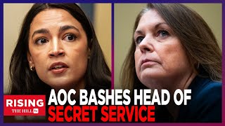 Woah AOC DESTROYS Kimberly Cheatle for Secret Service FAILURES Committee DEMANDS Resignation [upl. by Orsay]