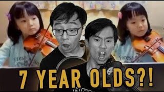 Twoset Violin  7 Years Old Violin Prodigies Are Going To Replace Us [upl. by Blank]