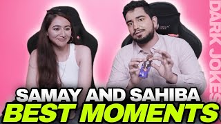 Samay Raina and Sahiba Bali dark jokes  Dirty Mind Moments [upl. by Janeczka]