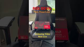 Unboxing of PowerColor AMD Radeon 7800 XT Red Devil Graphics Card [upl. by Asseralc]