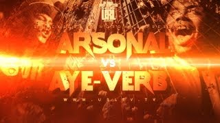 SMACKURL amp WORD WAR ARSONAL VS AYEVERB TRAILER  URLTV [upl. by Madra822]