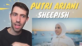 Putri Ariani  Sheepish Official Music Video  REACTION [upl. by Aicemak835]