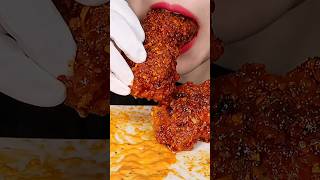 ASMR KFC SPICY FRIED CHICKEN shorts [upl. by Haleemak]