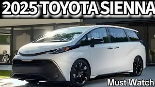 2025 Toyota Sienna minivan full information in detail [upl. by Augy671]