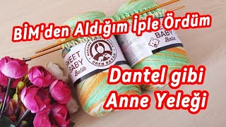 Kolay Yelek Örneği  Yelek Modeli örgü yelek yelekörneği knitting crochet [upl. by Allin]