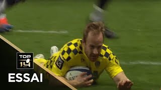 TOP 14  Essai Nick ABENDANON ASM  Agen  Clermont  J17  Saison 20192020 [upl. by Airotkciv]