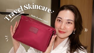 whats in my Travel Skincare bag [upl. by Laverna]