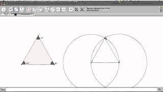 Geogebra  Constructing Equilateral Triangles [upl. by Mossberg]