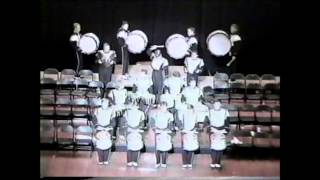 1993 Ohio University Marching 110 Drumline Cadence Sequence [upl. by Fink416]