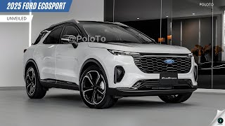 2025 Ford Ecosport Unveiled  SUV with a powerful engine and complete safety [upl. by Iah]