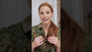 The Beauty Product Jessica Chastain Doesnt Wear  Harpers BAZAAR [upl. by Ayatahs]