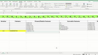 Matte 2P  Statistikk  Hvordan vise formler i Excel [upl. by Brandenburg]