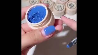 How to Use Venalisa Painting Mud Gel  Pigment Nail Design [upl. by Doley]