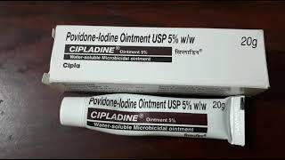 PovidoneIodine Ointment USP 5ww CipladineBetadineOintment Uses [upl. by Meil88]