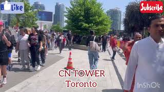 CN Tower Toronto [upl. by Ellerehs]