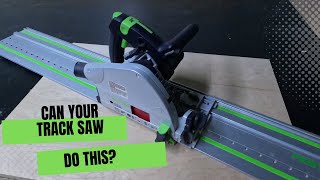 How to scribe a wallalcoveusing a track saw [upl. by Haroun244]