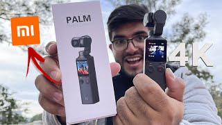 QUALIDADE INCRÍVEL Xiaomi FIMI PALM 4K A câmera SUPER PORTÁTIL [upl. by Krischer]